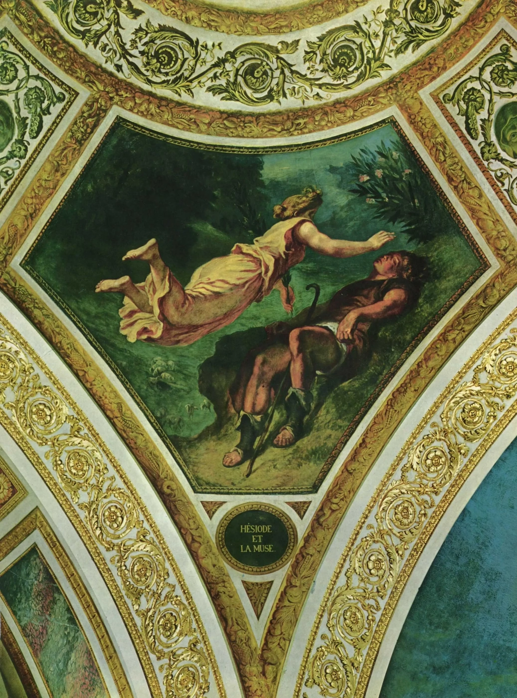Роспись паруса под куполом Поэзии: Гесиод и Муза
