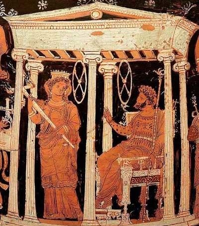 Аид и Персефона в подземном мире, 4 век до н.э., Государственное античное собрание