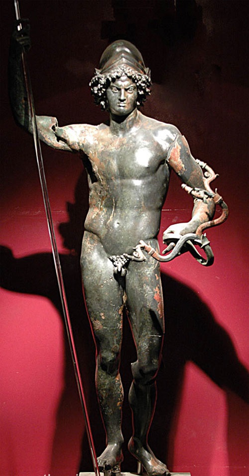Арес, греко-римская бронзовая статуя, Археологический музей Газиантепа