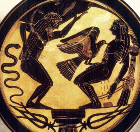 Титаны Атлас и Прометей, 6 век до н.э., Музеи Ватикана