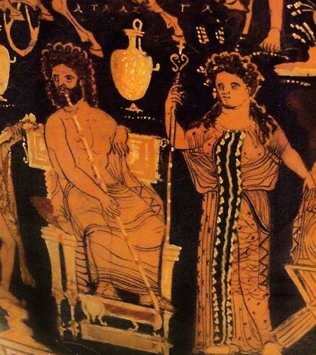 Титан Атлас и Гея, 4 век до н.э., Художественный музей Далласа