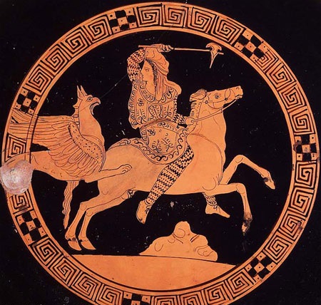 Грифон и Аримасп, 4-го века до н.э., Музей изящных искусств Бостона