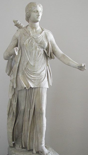 Артемида-Диана, греко-римская мраморная статуя, Пергамский музей